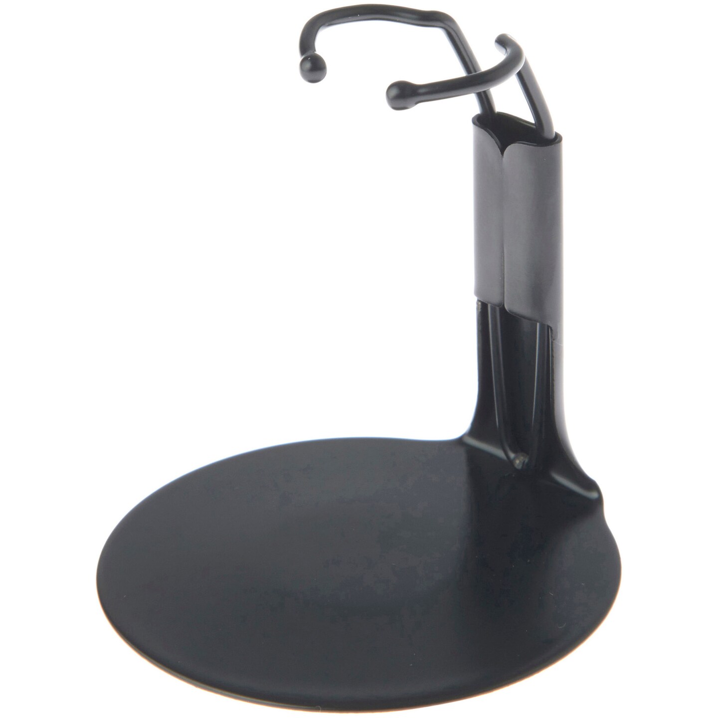 Plymor DSP-20B Black Adjustable Action Figure Stand, fits 3.75 and 4 inch Action Figures, Waist is 0.75" - 1" wide, 2.5" - 3" around