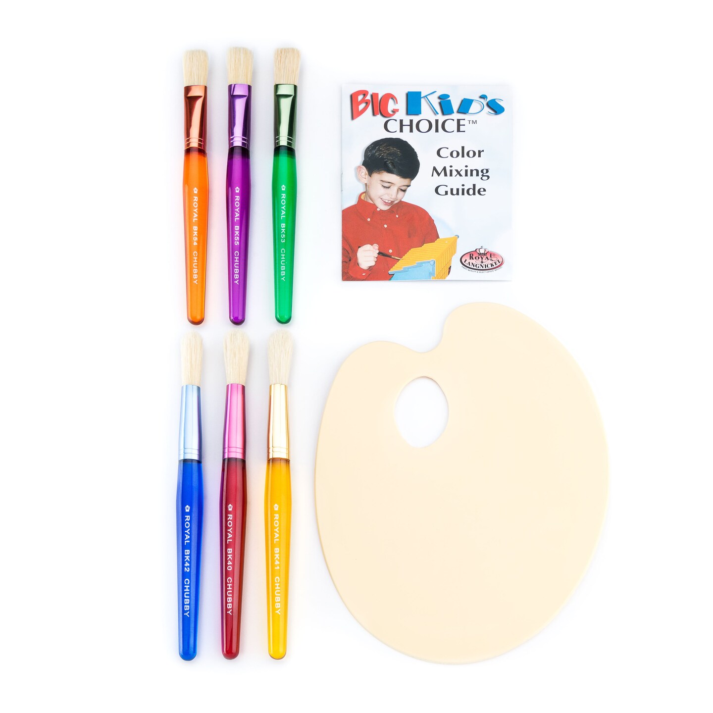 BK630 | Big Kid's Choice™ Toddler Chubby Brush Set with Palette