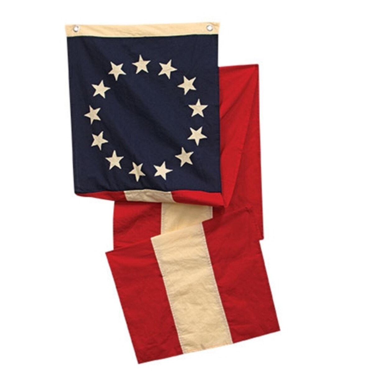 Vintage Stars and Stripes Barn Banner for Patriotic Home Decor