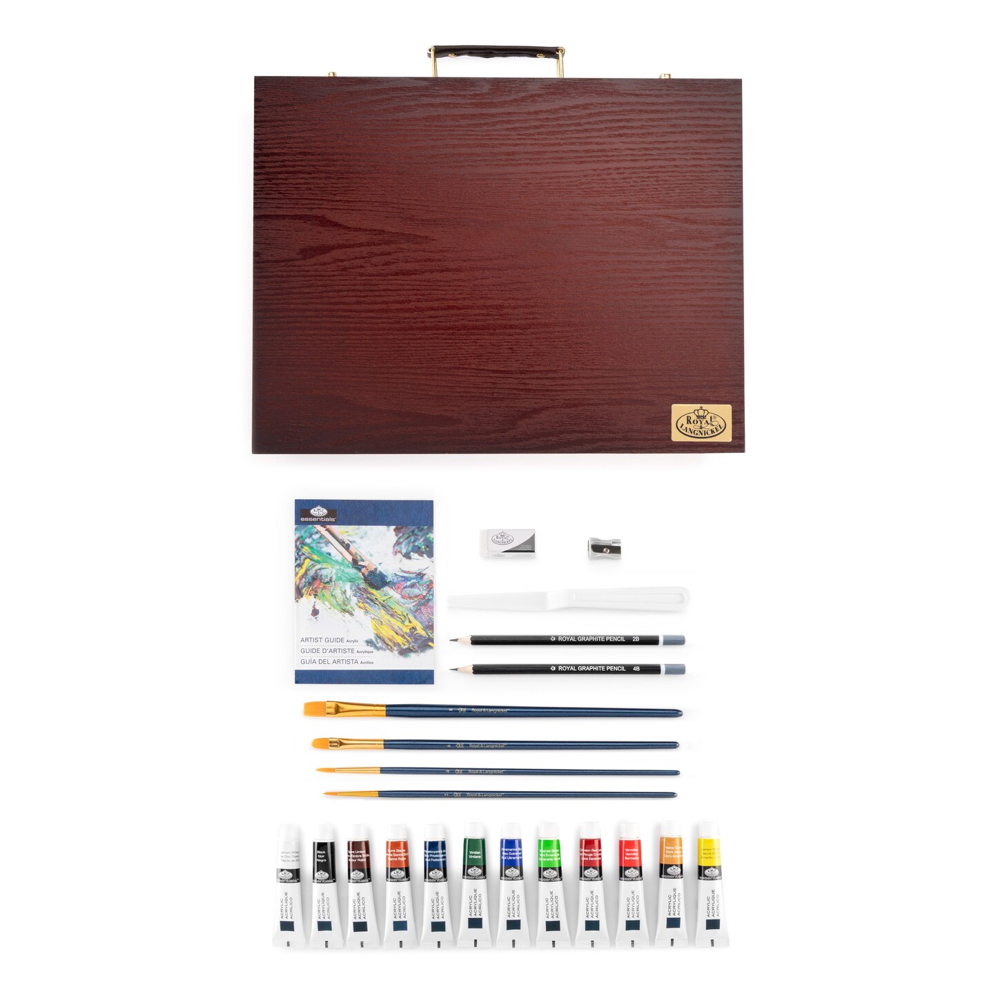 RSET-ACR2030 | Essentials&#x2122; 25pc Acrylic Painting Travel Art Set