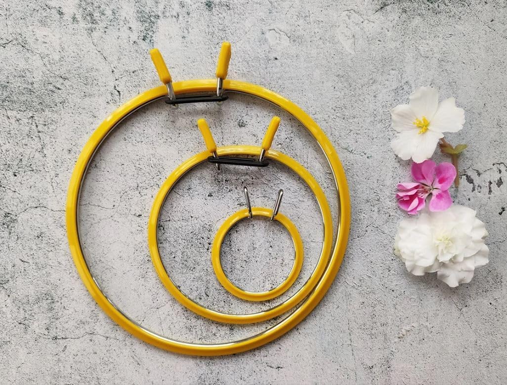 Metal Spring Tension Embroidery Hoops