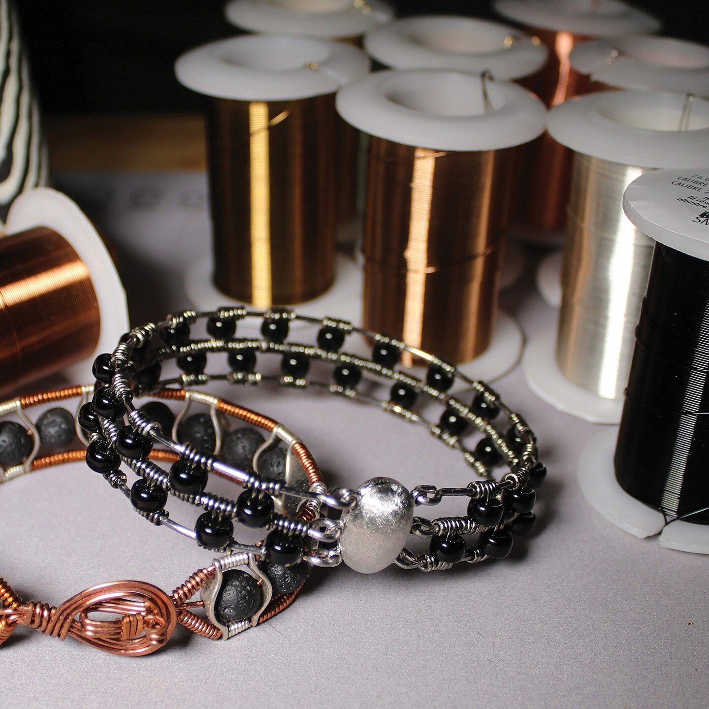 The Beadsmith Wire Elements Lacquered Tarnish-Resistant Copper Wire