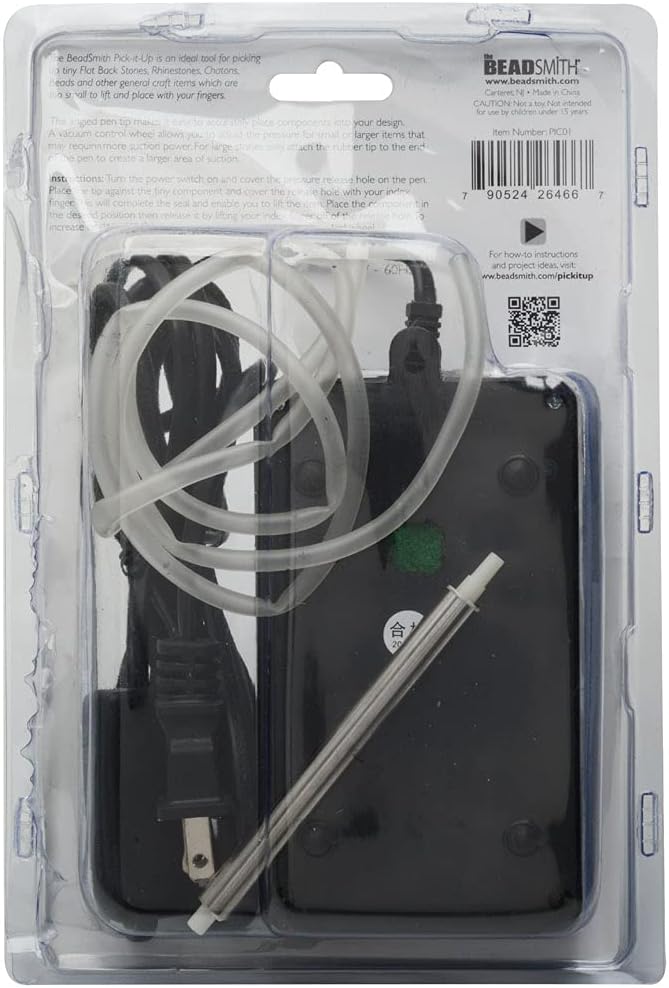 The Beadsmith Pick it Up Vacuum for Flat Backs and Small Components