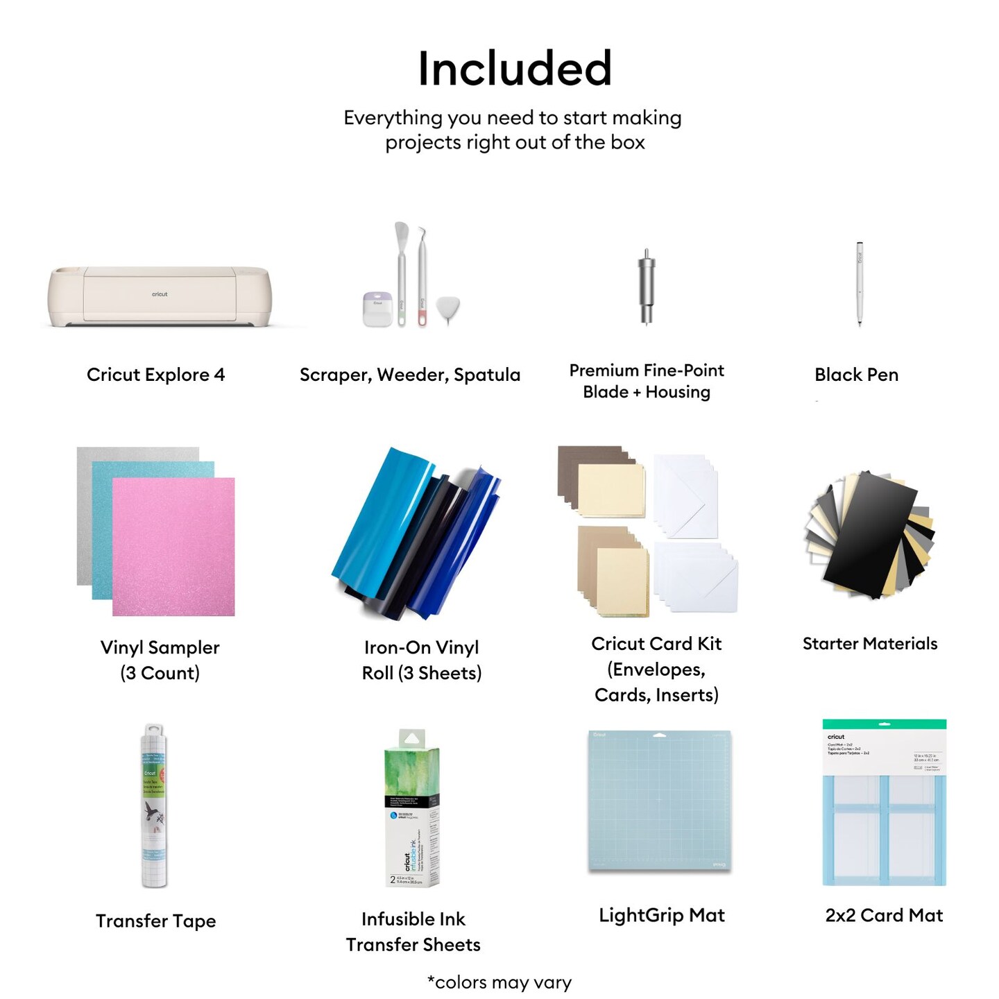 Cricut Explore 4 Craft Cutting Machine with Ultimate Card Making Bundle