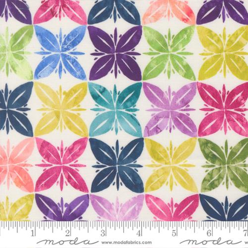 Fabric Moda Rainbow Slow Stroll Soulstice by the Quarter Yard