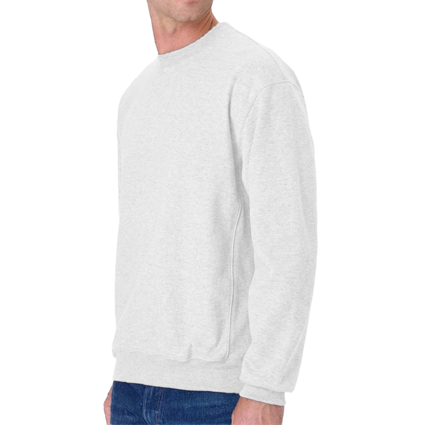 Hanes Beefy Premium Heavyweight Crewneck Fleece Sweatshirt - Ideal for HTV