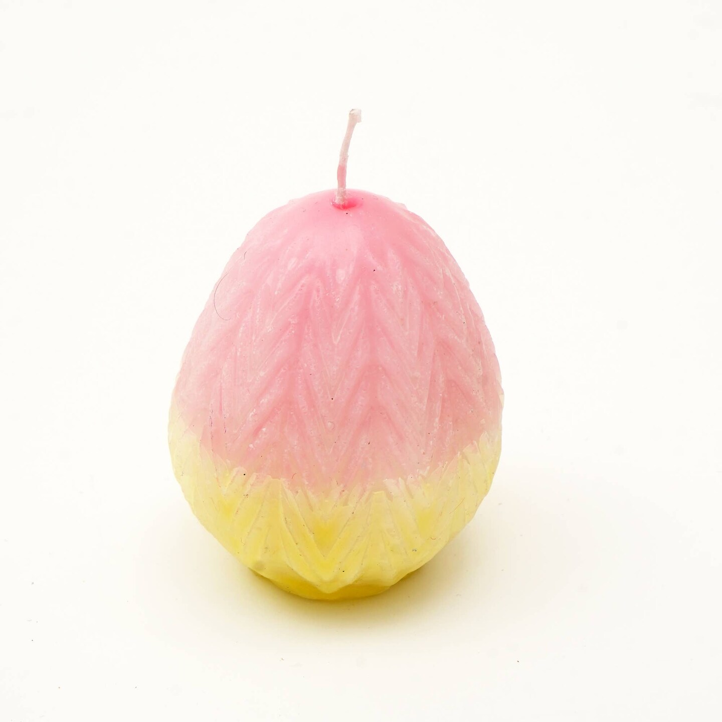 Easter Multicolor Pattern Egg Ombrey Candle-Pack Of 12