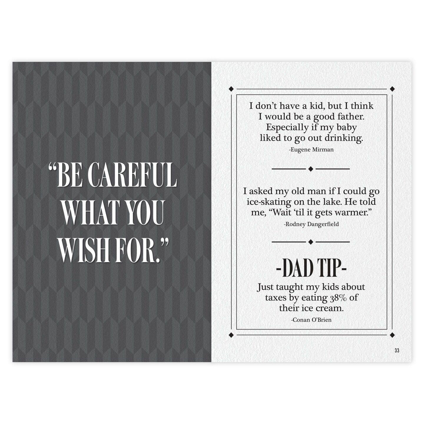 DADisms: Wit, Wisdom and Humor - All the Crazy Things Dads Say and Do! Softcover Book