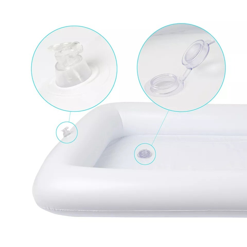 2 White 50x24" Inflatable Serving Trays Party BEVERAGE COOLER Events Supplies