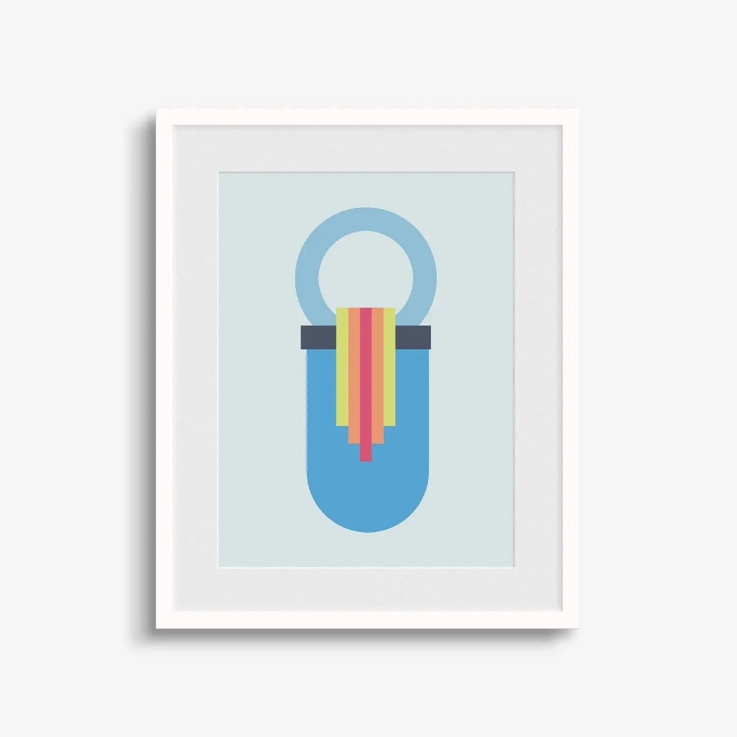 Geo Deco Art Print