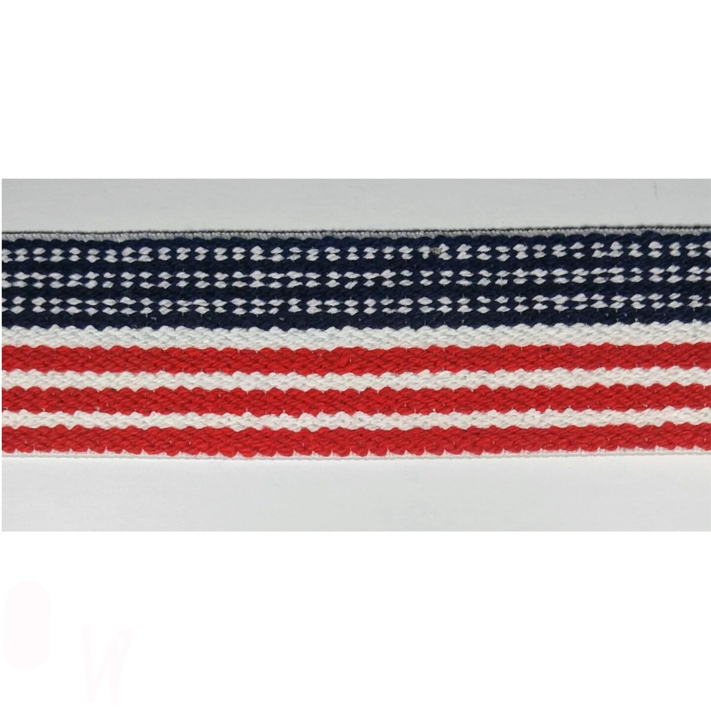 Kitcheniva 1.5" Elastic Stretch Webbing Patriotic Sewing Crafts
