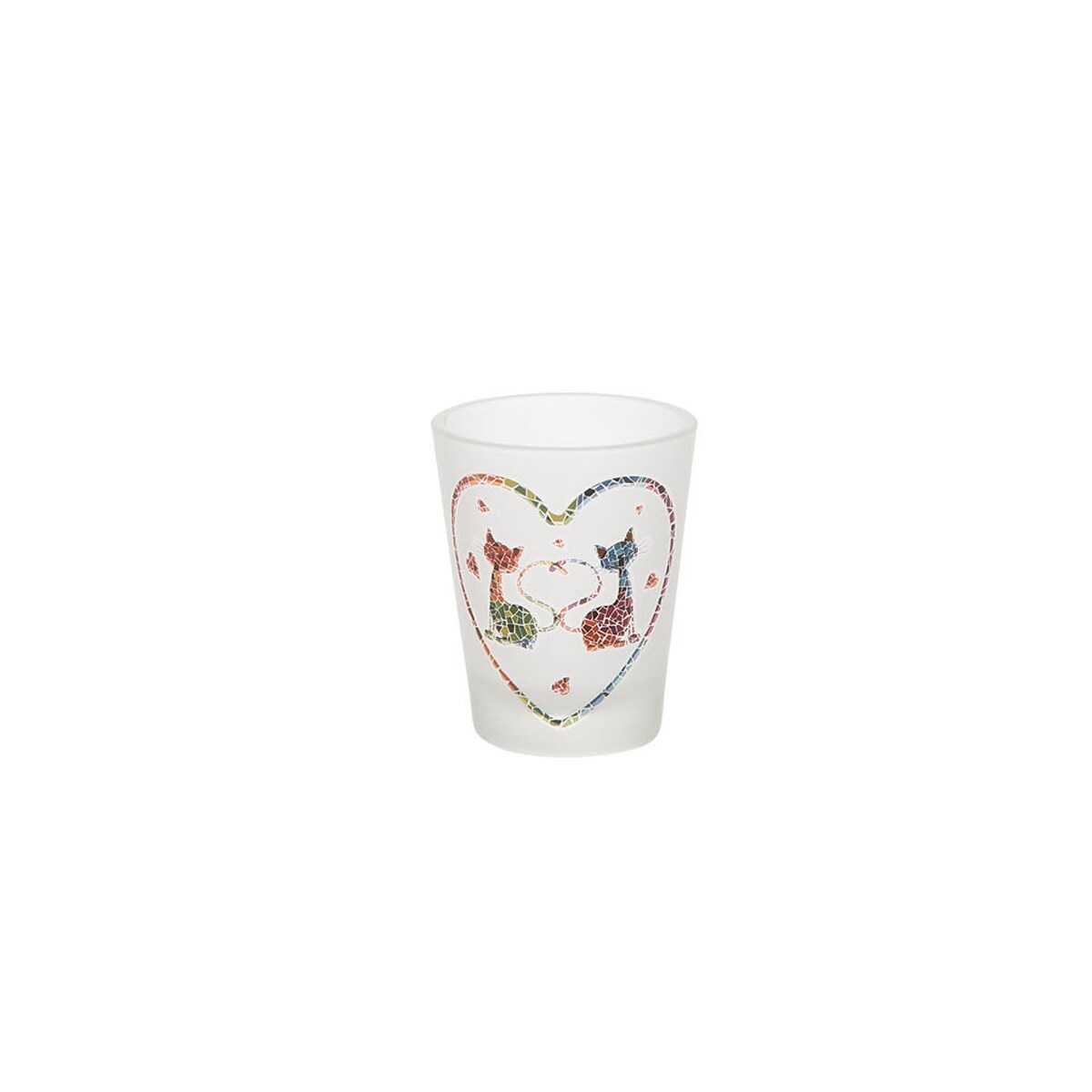 Loving Fish Shot Glass Coastal Nautical Ocean Beach Sea Life Marine 1.97 x 2.36 x 1.18