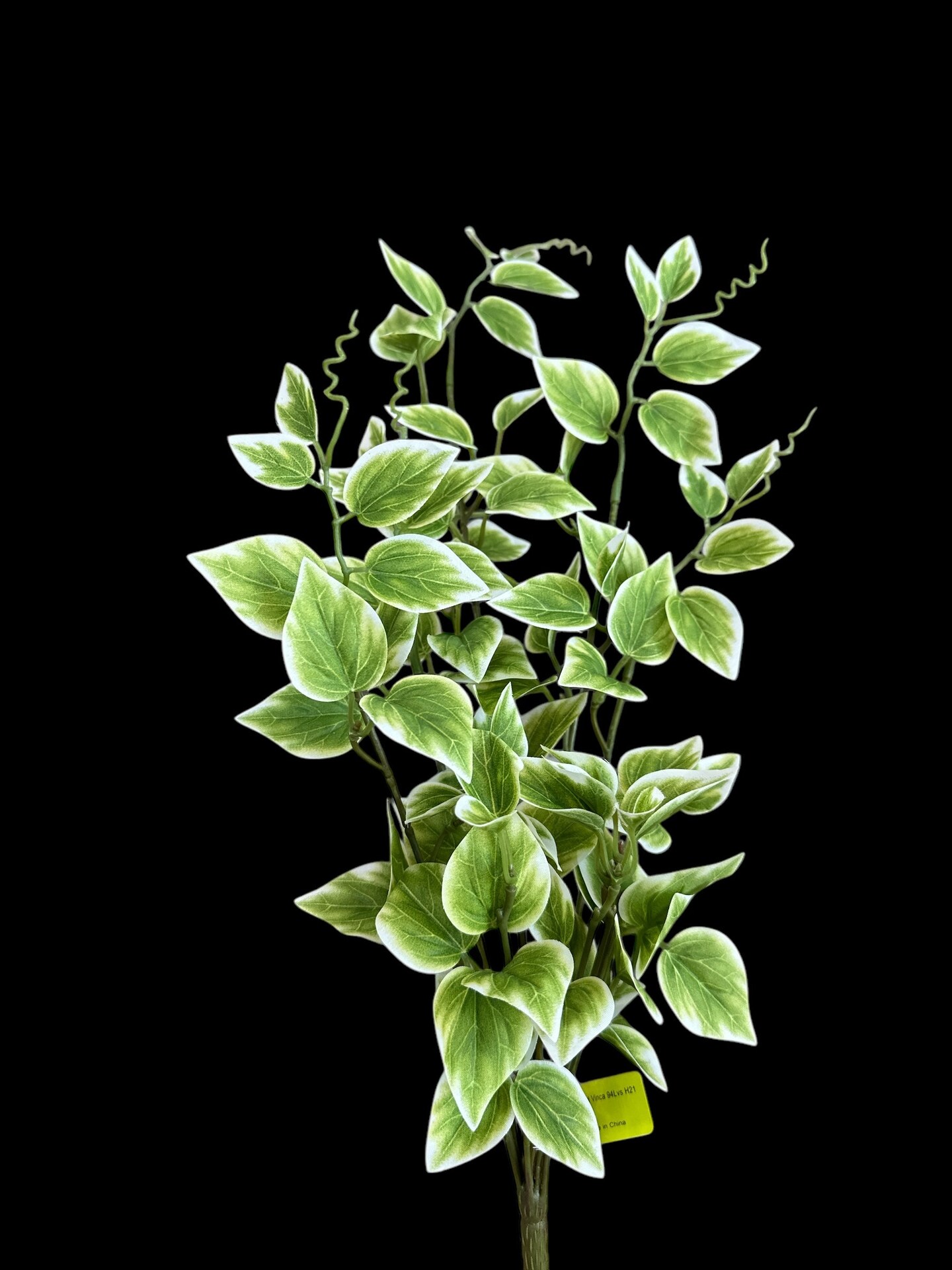 21&#x27;&#x27; Artificial Variegated Vinca Bush - Lifelike Greenery for Decor-13461VAGN