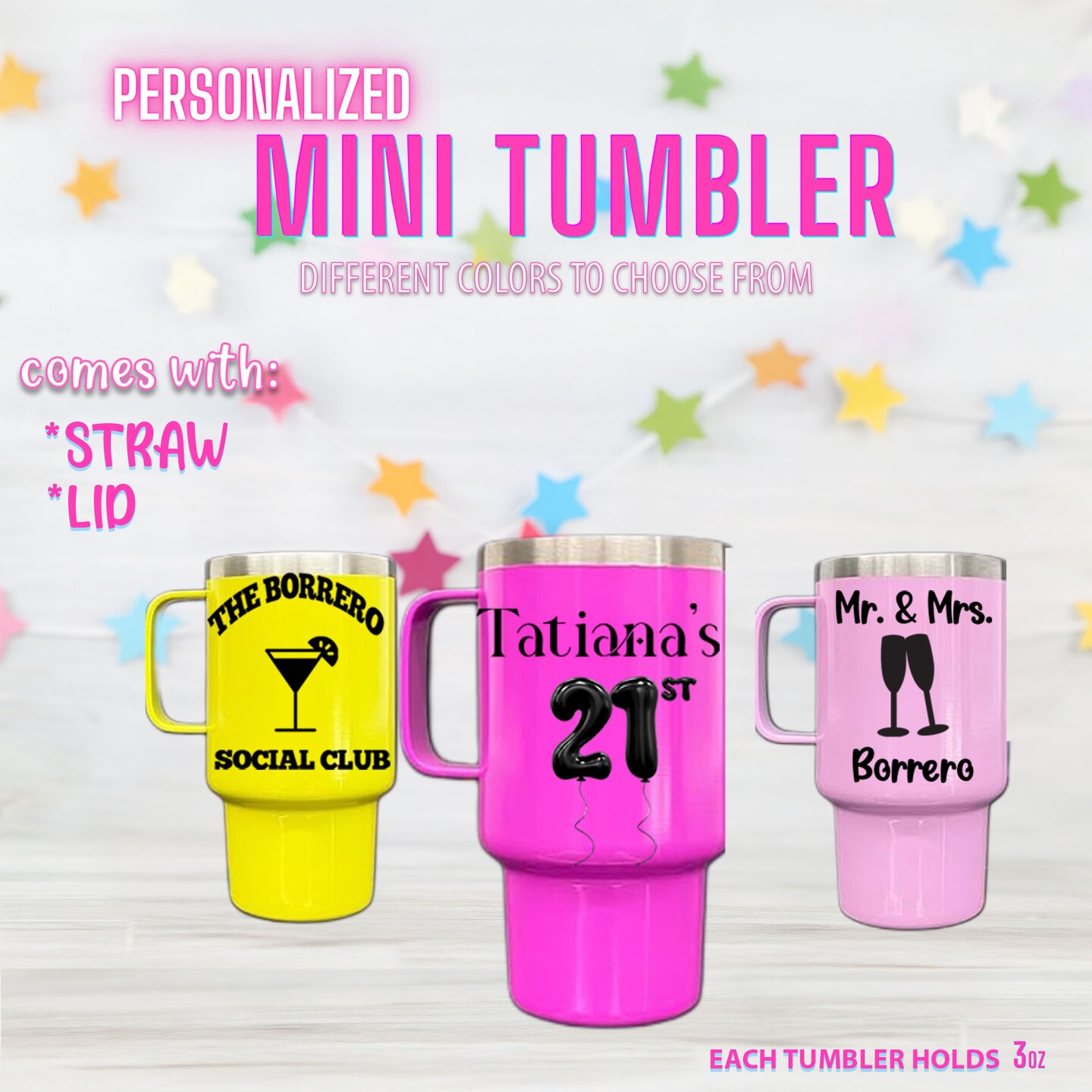 Copy-Custom Mini Tumbler Shot Glass | Personalized Fun Shot Glasses for any  Occasion | Bachelorette Party | Bridesmaid N Adult Party Favor g |  MakerPlace by Michaels