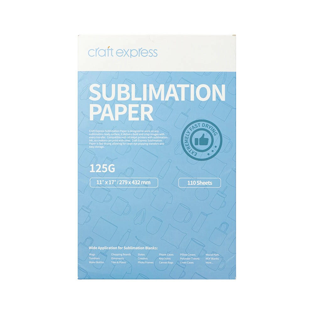 Sublimation Transfer Paper - 110 Pack