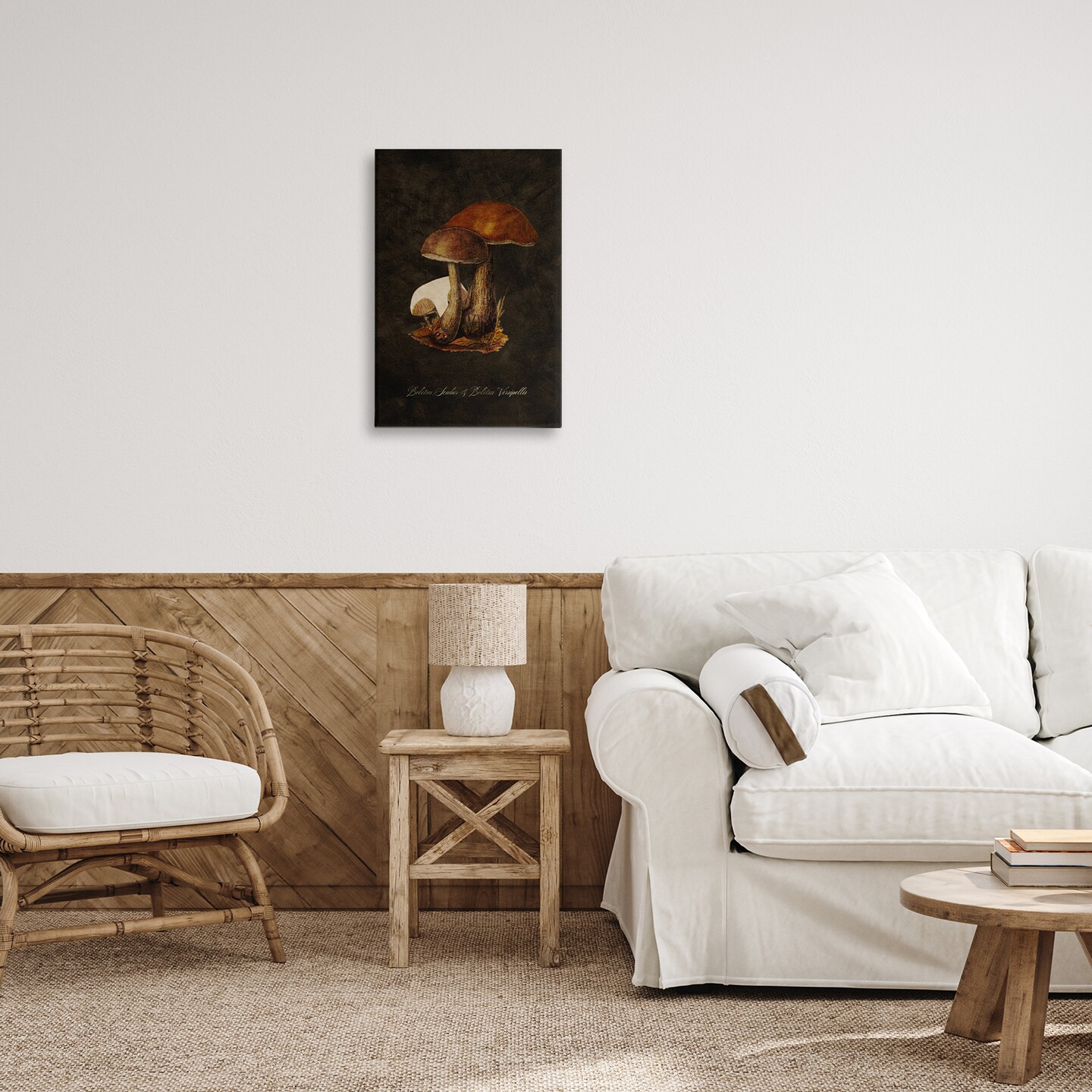 Stupell Industries Mushroom Types Study Canvas Wall Art Design by Tina Higgins Designs, Inc.