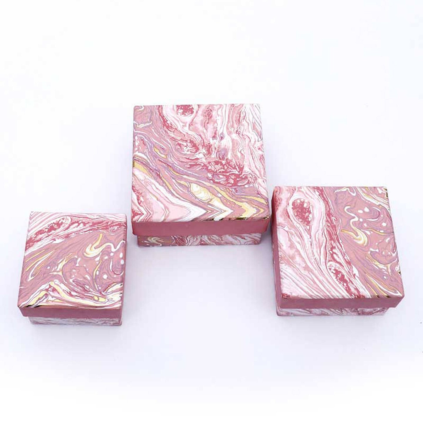 Square Storage Gift Box- Set of 3