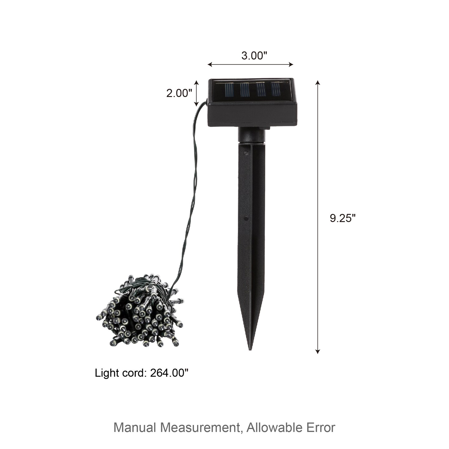 Set of 2 22 ft. Solar String Light with 50 LED Lights