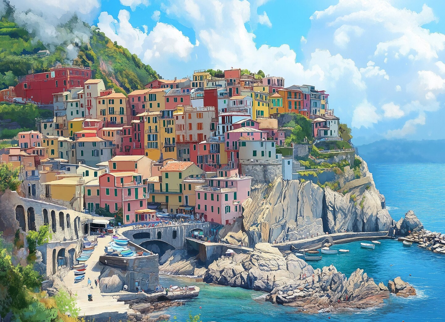 Cinque Terre 1000-Piece Puzzle