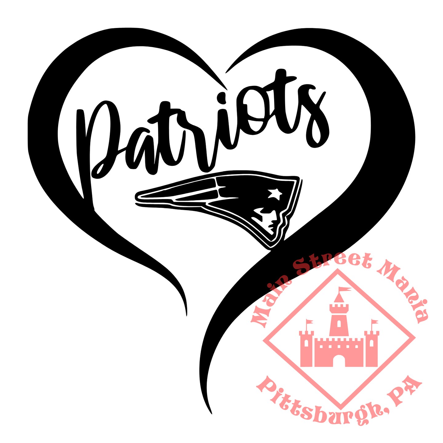 NEW ENGLAND PATRIOTS SUPER BOWL LI CHAMPIONS LOGO CUT DECAL PERFECT FOR WINDOWS - Foto 2