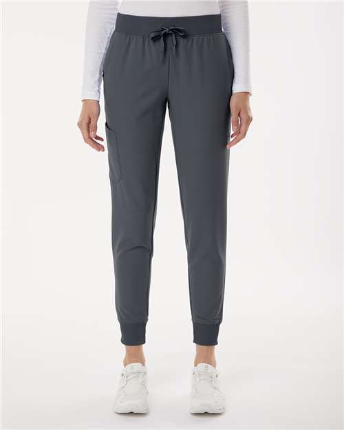 Jaanuu&#xAE; Women&#x27;s Silex Knit Waist Scrub Joggers Petite Sizes