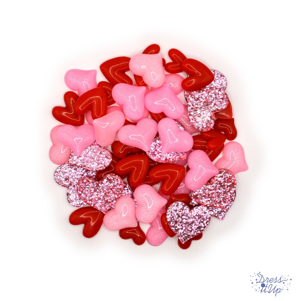 Valentine Hearts Resin Bundle