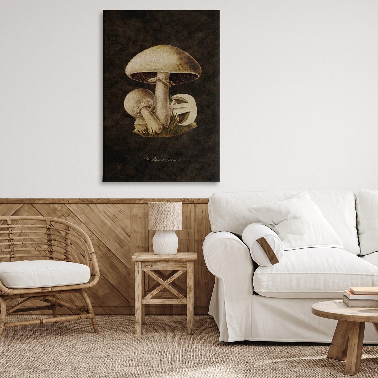 Stupell Industries Portobello Mushroom Study Canvas Wall Art Design by Tina Higgins Designs, Inc.