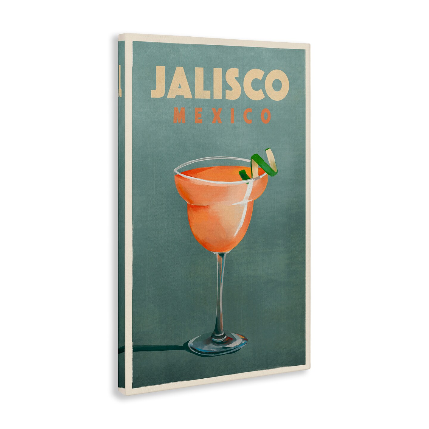 Stupell Industries Jalisco Mexico Cocktail Canvas Wall Art Design by The Whiskey Ginger