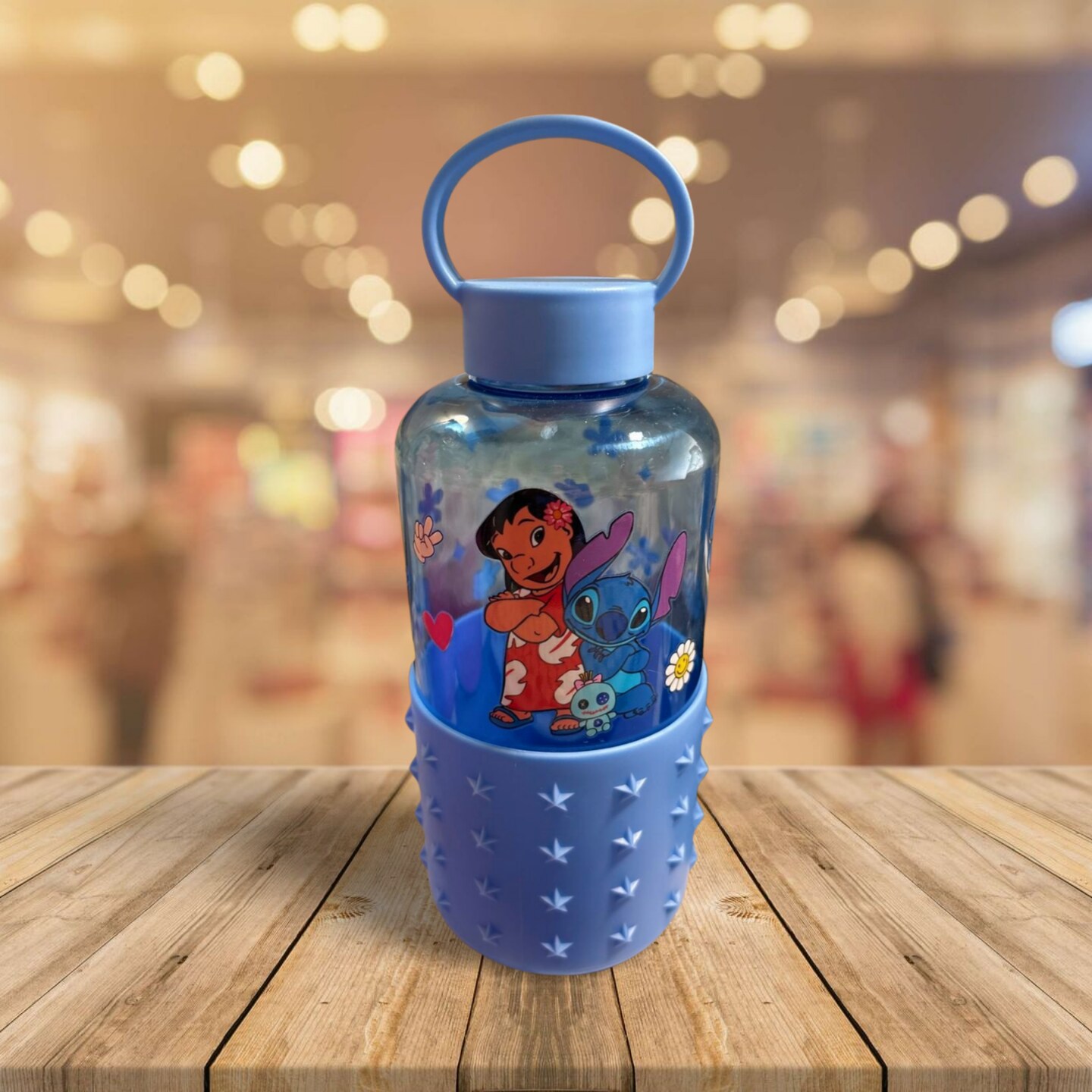 34 oz Water Bottles with Plastic Lid and Silicone Sleeve  Available in  Pink, Gray, and Blue | MakerPlace by Michaels