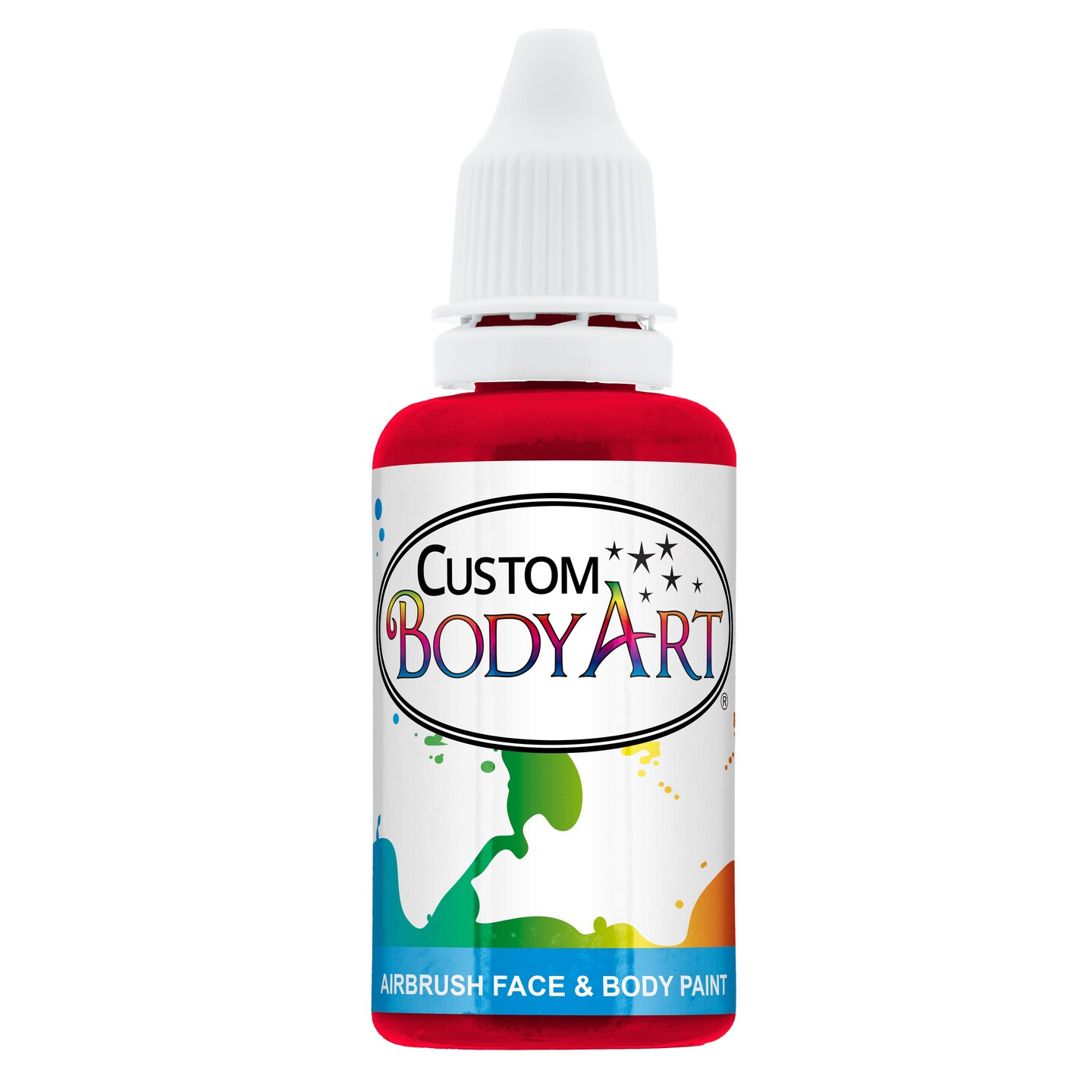 Red Airbrush Face &#x26; Body Water Based Paint for Kids, 1 oz.