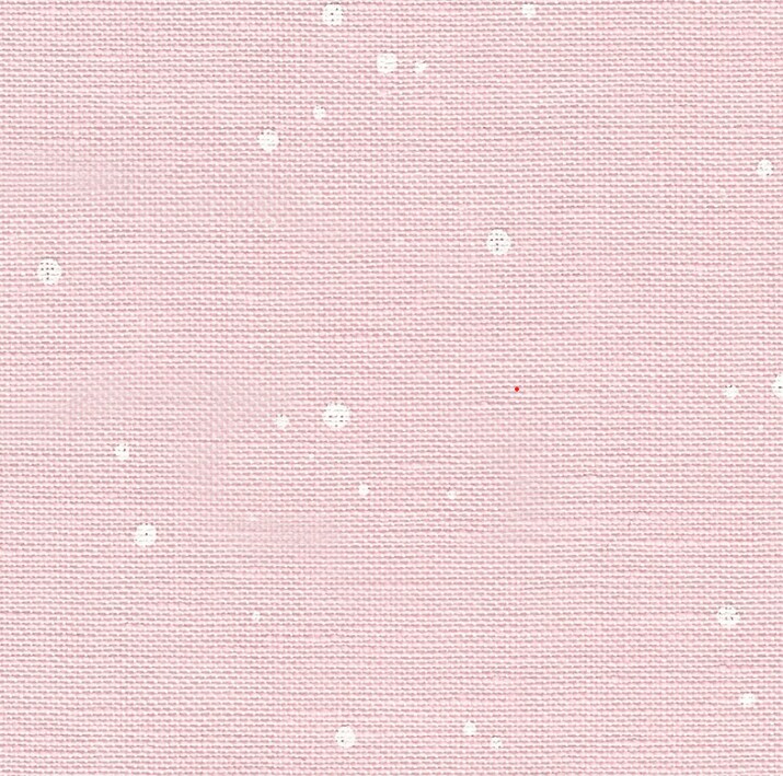 Precut Zweigart Belfast Splash 32 count Powder Pink Splash