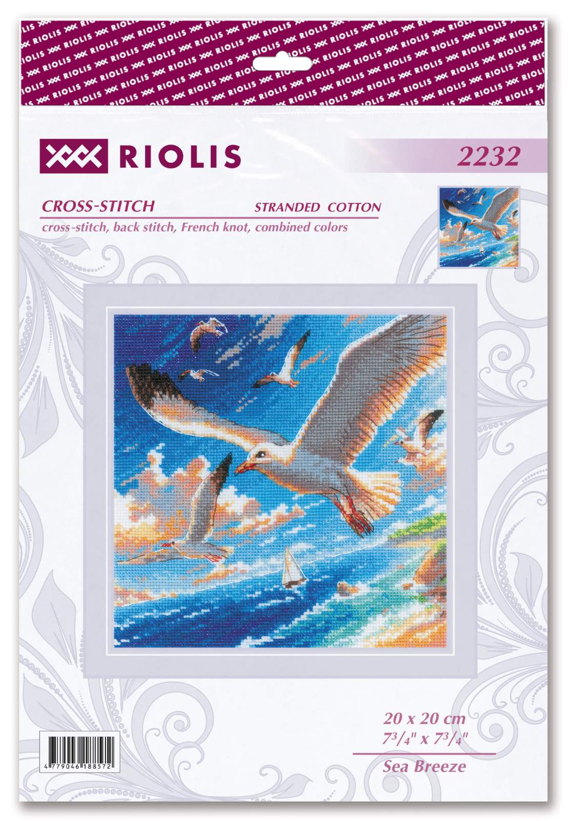 Sea Breeze&#xA0; R2232 Counted Cross Stitch Kit