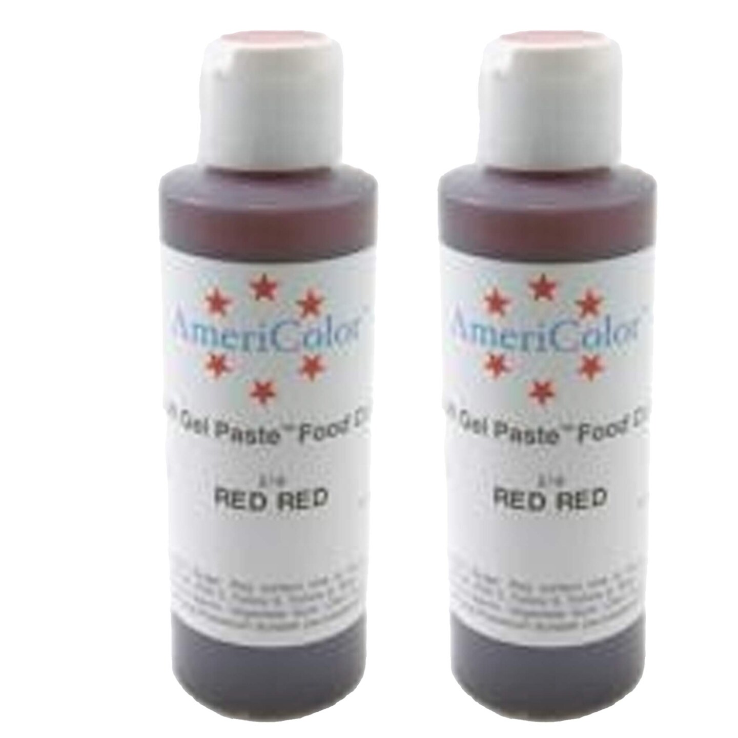 Red Red Soft Gel Food Color AmeriColor 4.5 Ounces
