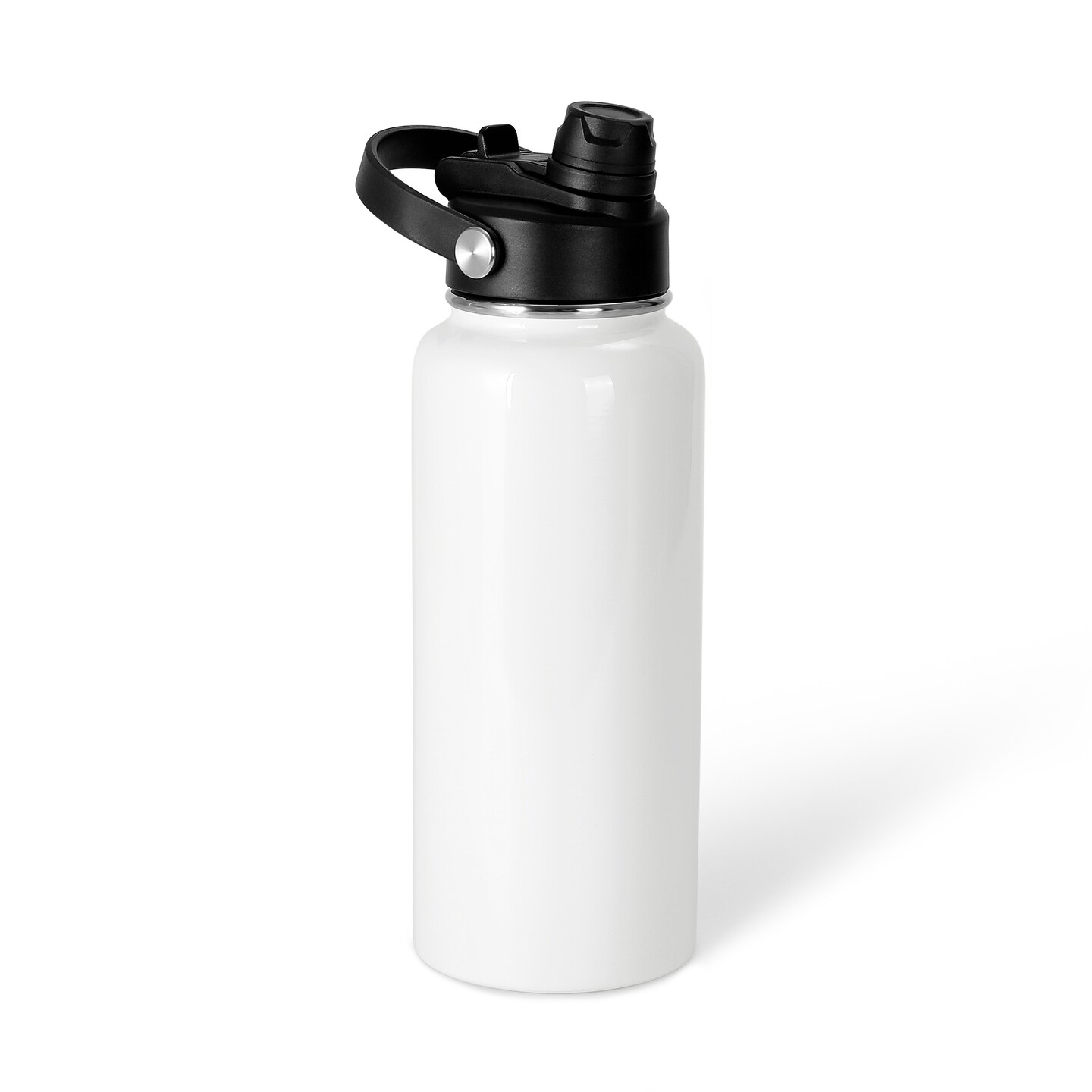 Makerflo 32 oz Sublimation Hydro Water Bottle with 2-in-1 Lid | Craft-Ready for DIY Gifts &#x26; Personalization (Sublimation, Epoxy, UV DTF, Vinyl, and Laser Engraving)