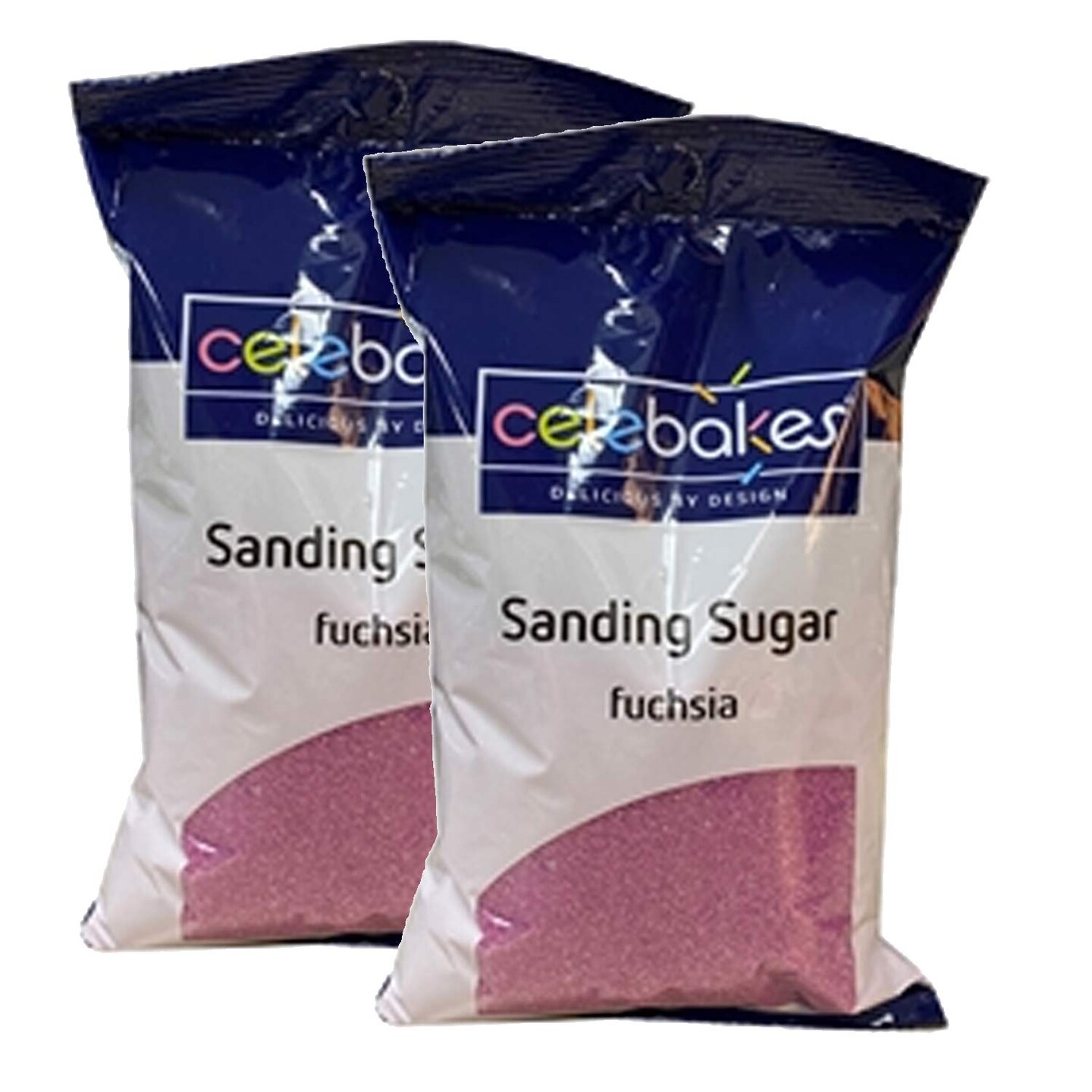 Fuchsia Sanding Sugar 16 Ounce for Cake Decorating and Baking