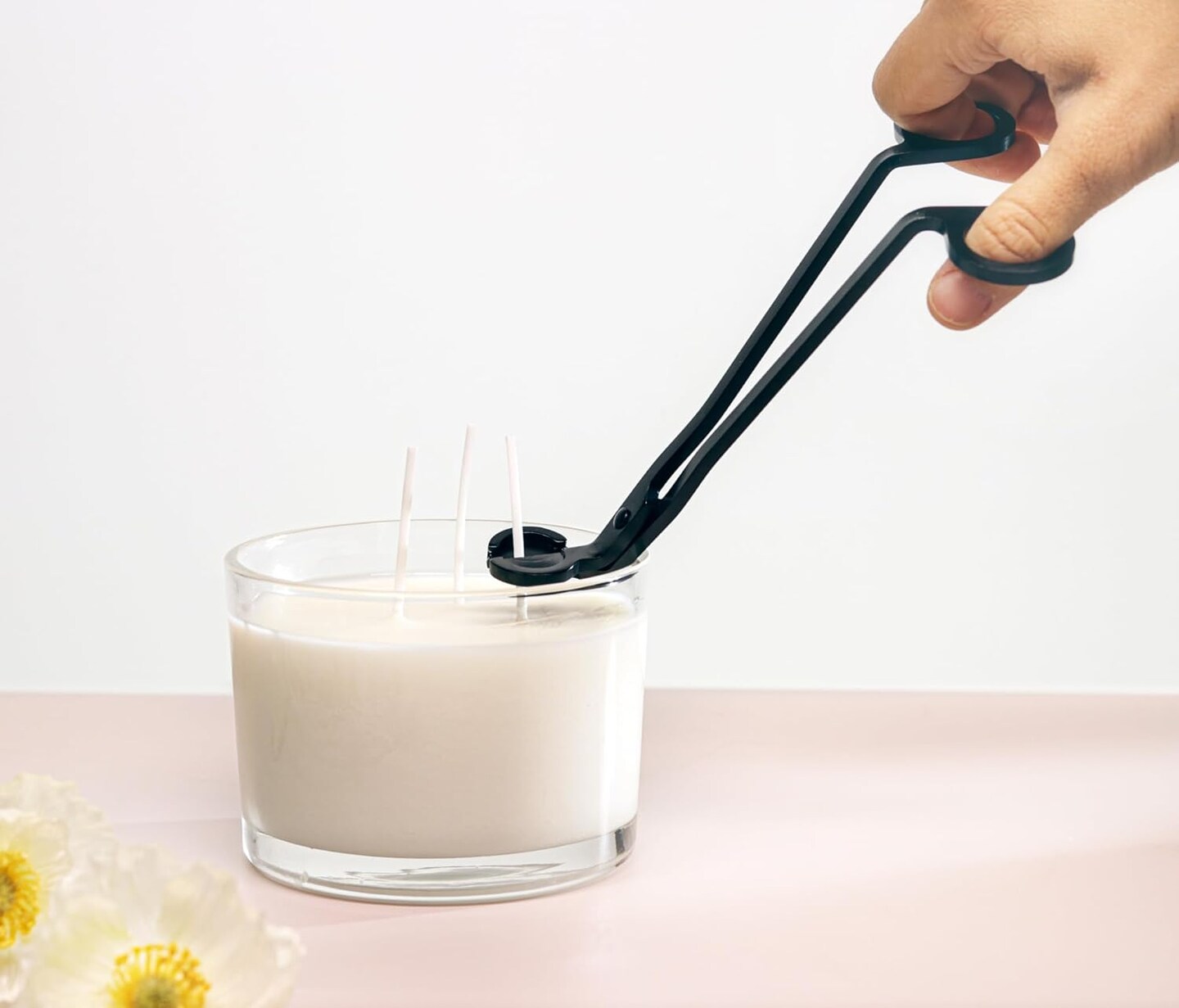 10PCS Candle Wick Trimmer Cutter, 7 Inch Bulk Wick Candle Accessories - Black