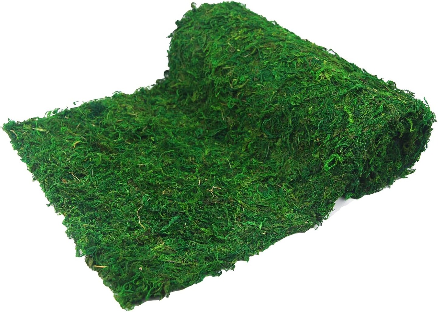 Moss Table Runner Dried Moss for Crafts Green Moss Roll for Fairy Gardens Wedding Woodland Decor 12&#x22; x 106&#x22; Preserved Moss Mat for Table Decoration Moss Carpet for Moss Grass Wall