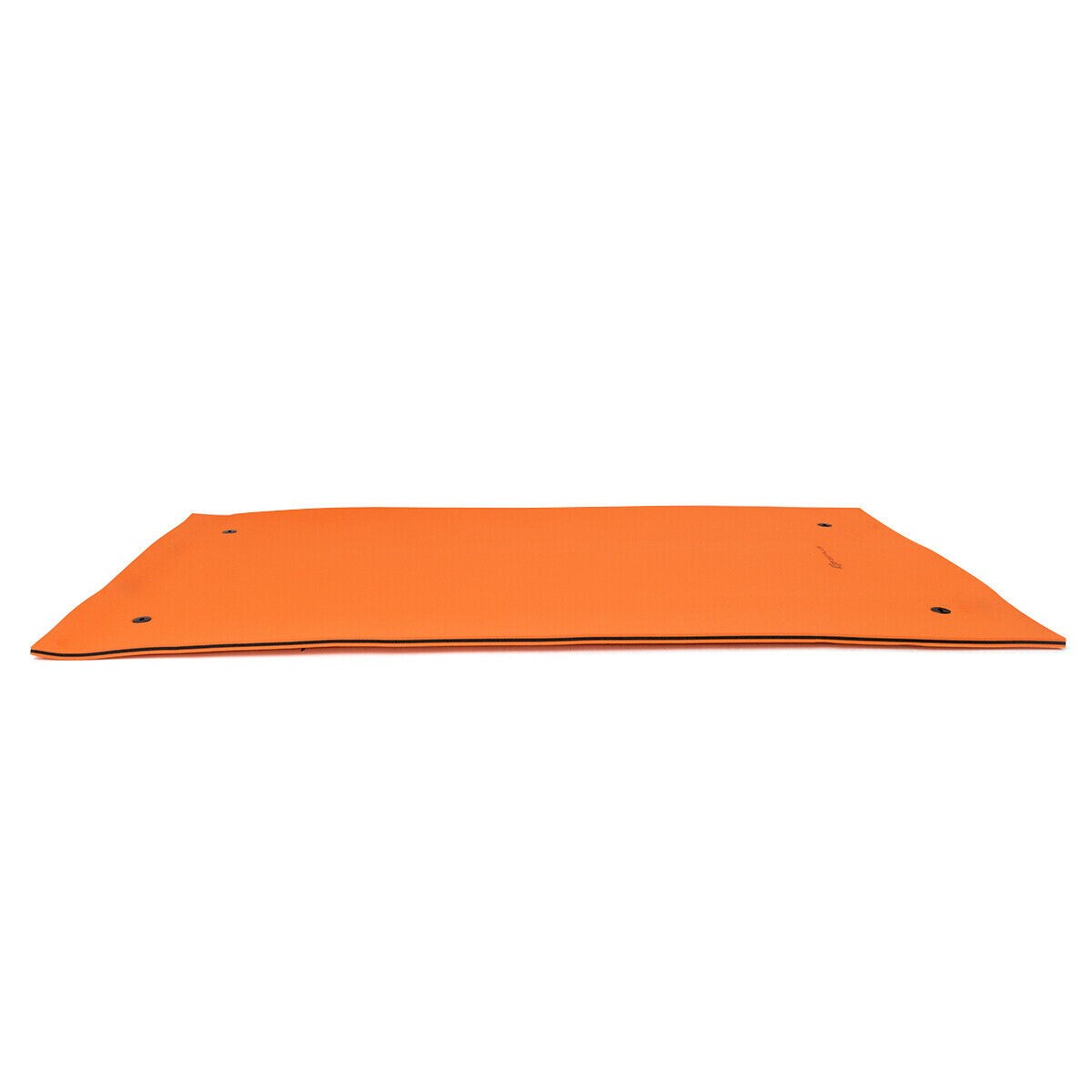 Orange XPE Foam Floating Water Pad for 4-6 People with Easy Storage and Anchoring