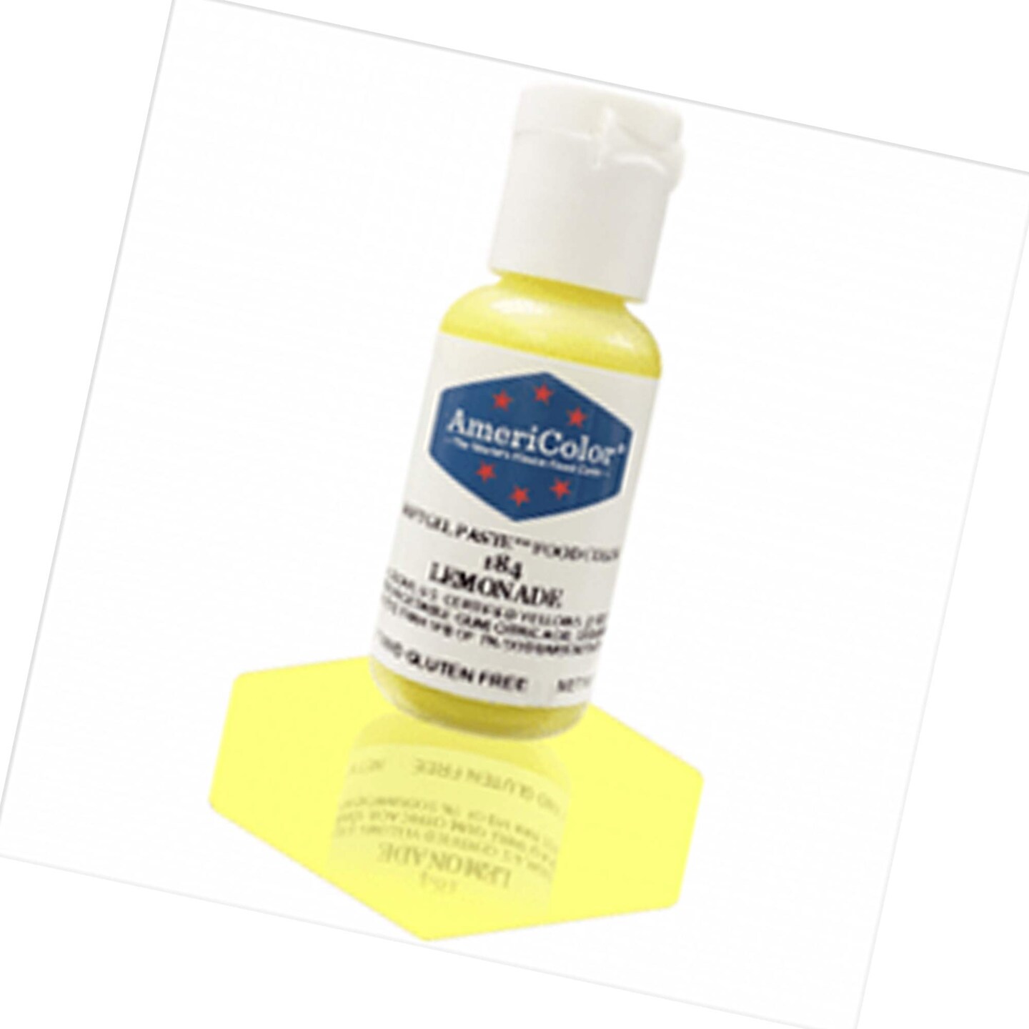 Lemonade Soft Gel Paste Food Color AmeriColor 184