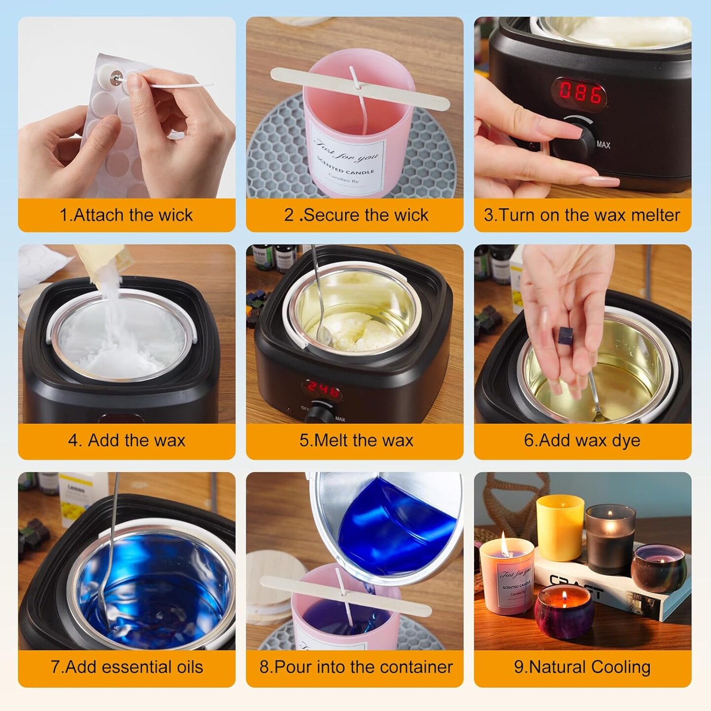 Candle Making Kit for Adults