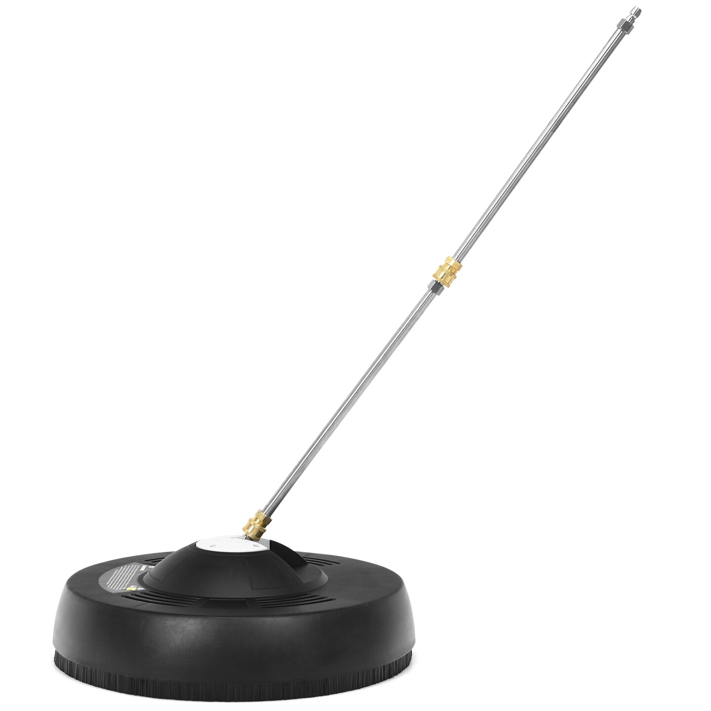 Black 16 Inch Pressure Washer with Quick-Connect Extension Wands and 2 Spray Nozzles and