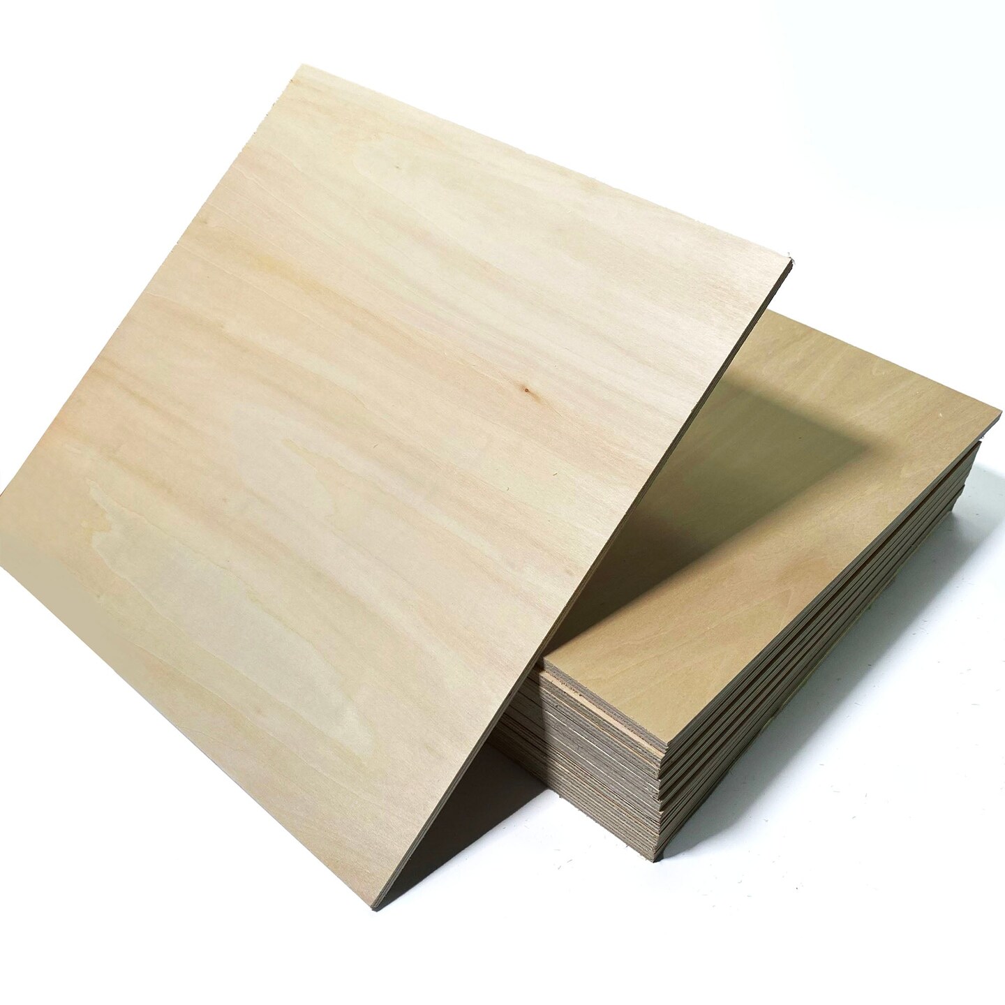 3mm or 6mmGrade B/BB Baltic Birch Plywood Finished or Unfinished | 12x12, 12x19 16x24 | Boxes of 10, 20, 50 and 100 | Laser Engraving, CNC, Scroll Saw