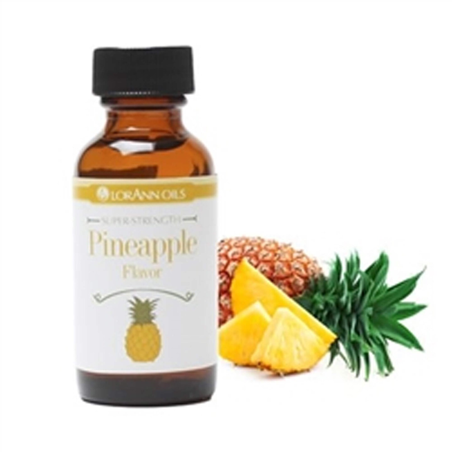 Pineapple Flavoring Extract 4 Ounce Bottle