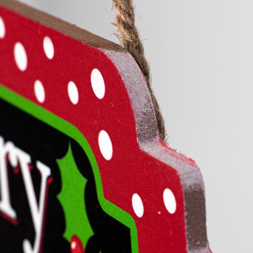 12&#x22; Wooden Sign: Merry Christmas Yall