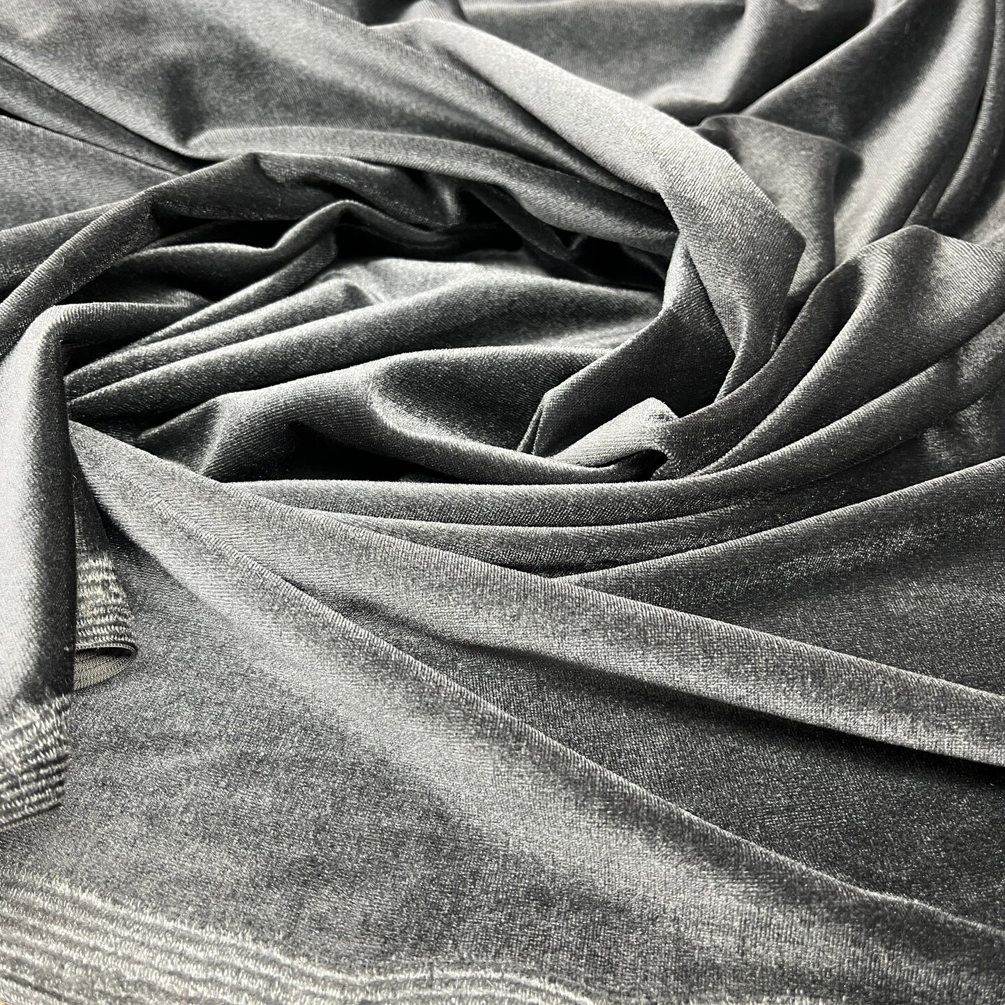 1 Yard Four Way Stretch Velvet Fabric 90 Percent Polyester 10 Percent Spandex 60 Inch Width