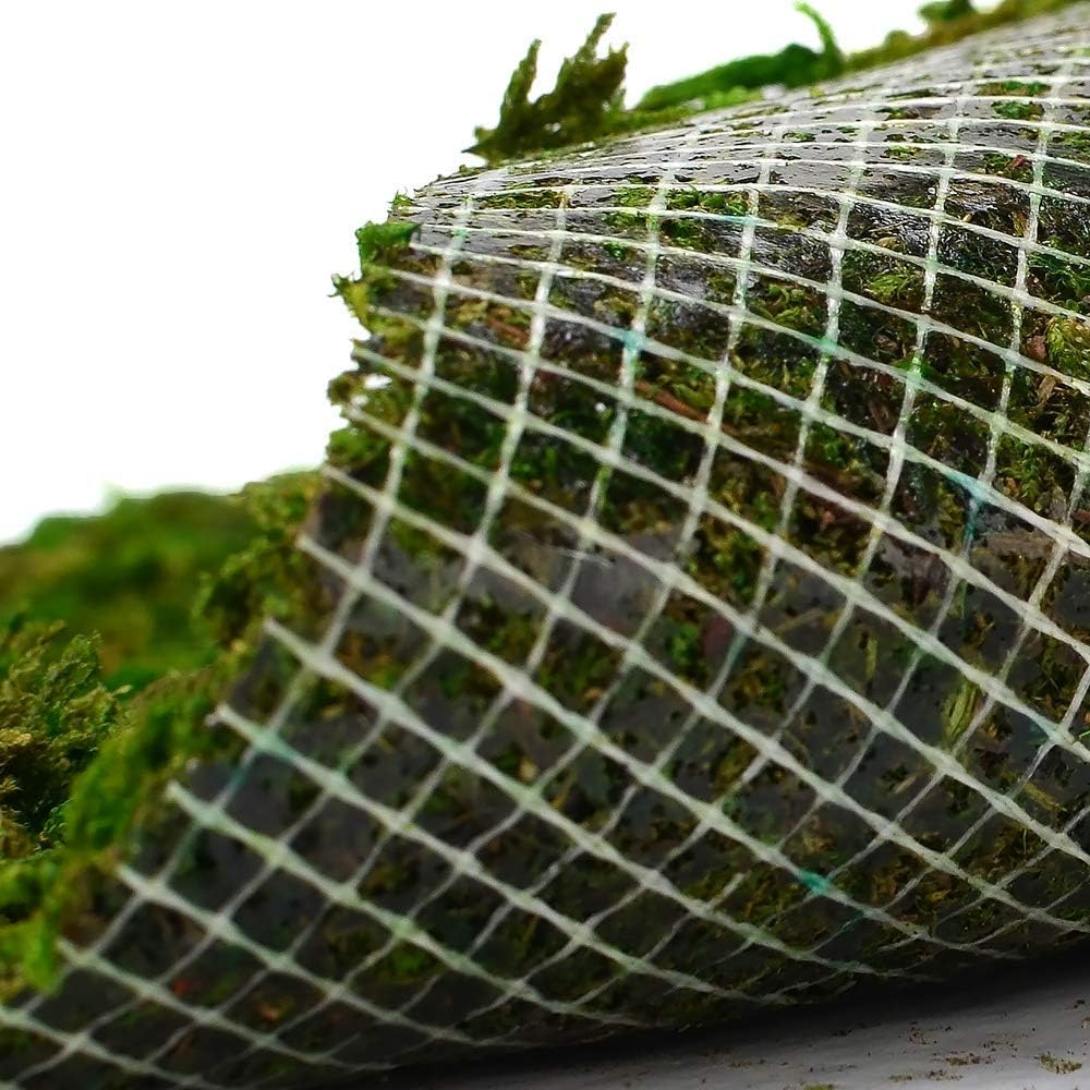 Fake Moss, 10.5oz Aftificial Decorative Green Grass for Centerpieces, Plant, Crafts, Flowers