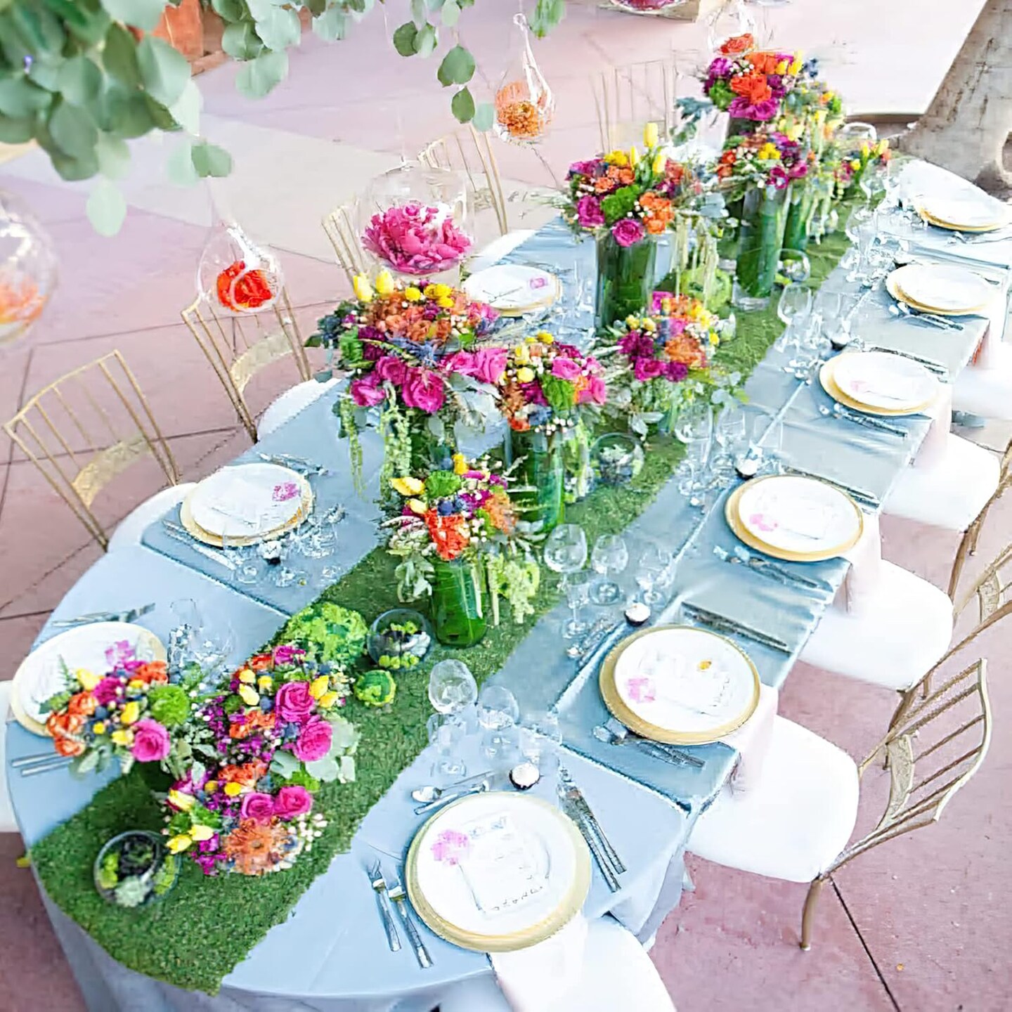Moss Table Runner - Dried Moss for Crafts &#x26; Decoration