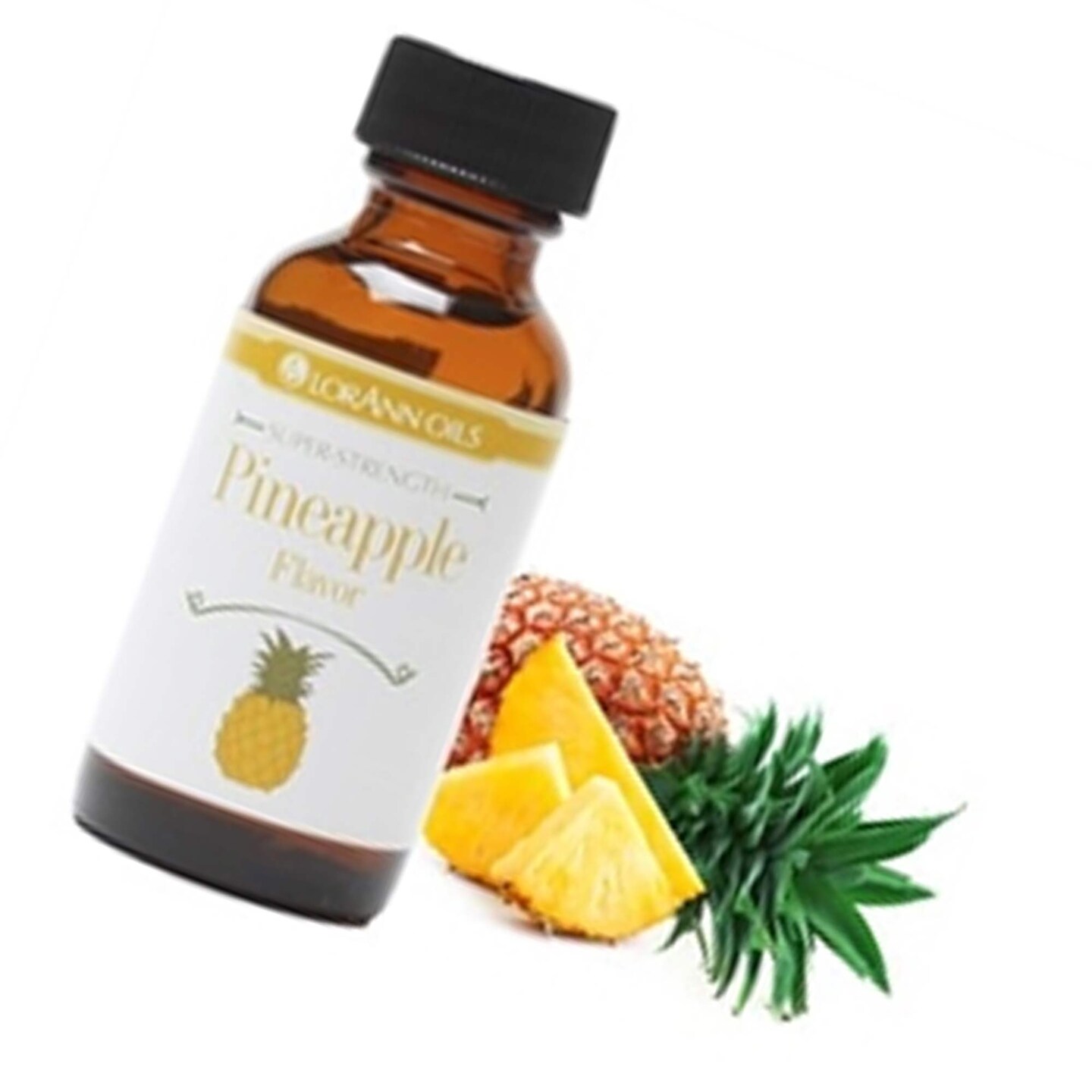 Pineapple Flavoring Extract 4 Ounce Bottle