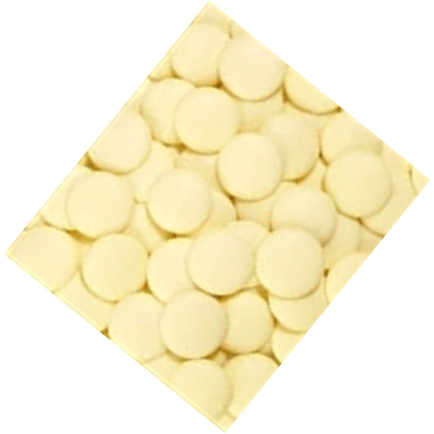 Guittard White Vanilla Flavored A&#x27;peels Melts 1 Pound