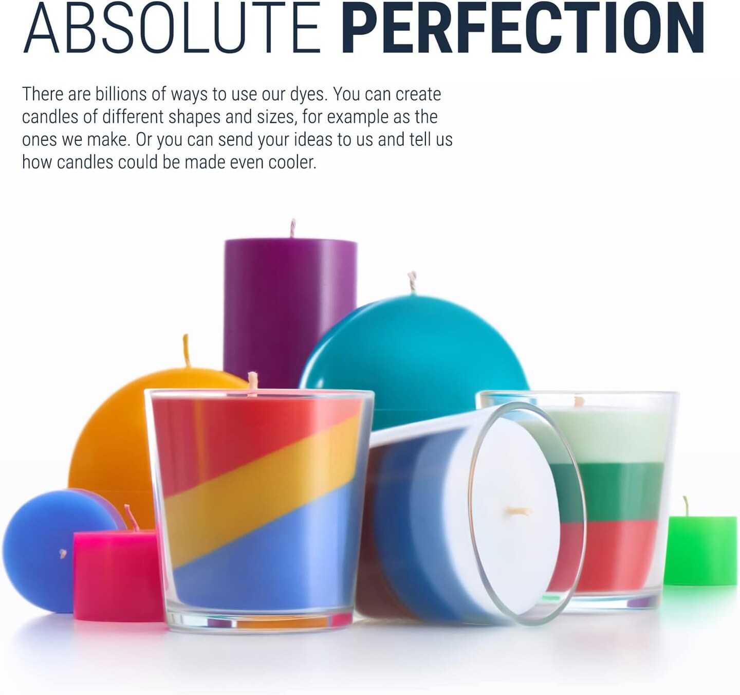 Candle Dyes for Soy Candle Making - Wax &#x421;olor Dye Color Chips for Soy Wax - 16 Popular Colors Wax Dye Flakes